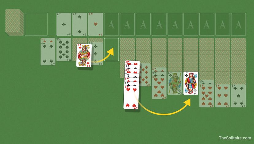 Solitario triple repartir 3 – juega gratis online – TheSolitaire.com